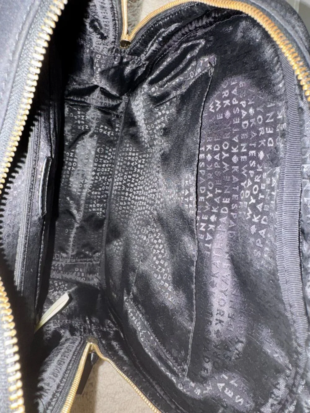 Kate Spade Bradley Nylon Black Laptop Backpack